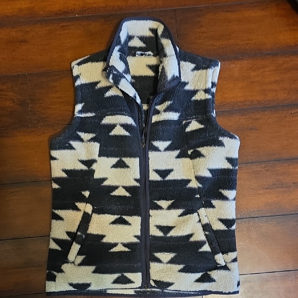 North Face Sherpa Aztec Vest